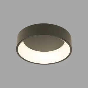 VEGAN L - APLIQUE LED 48W DIMERIZABLE SMART 45X13 TEXTURADO NEGRO