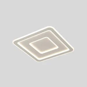 GAP - APLIQUE LED BLANCO CALIDO 30W 35X35 TEXTURADO BLANCO Y CROMO