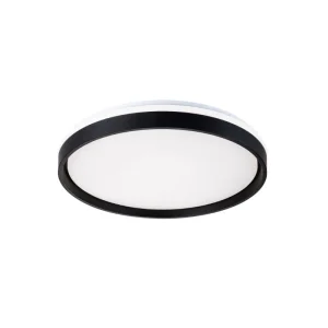 SPLIT - APLIQUE LED REDONDO BLANCO CÁLIDO 48W Ø500MM NEGRO