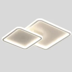 TEXTON - APLIQUE DE TECHO LED 54W BLANCO Ø300MMX400MM