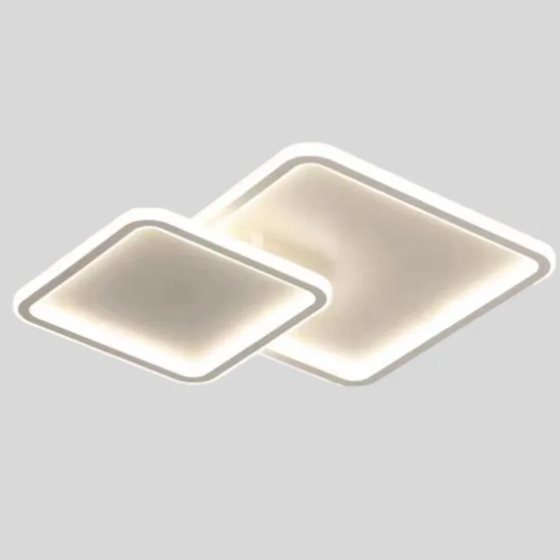 TEXTON - APLIQUE DE TECHO LED 54W BLANCO Ø300MMX400MM