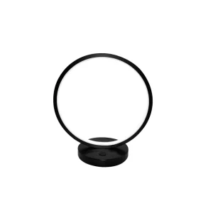 GRACIA NEGRO - LÁMPARA LED 5W 4000K CON MARCO REDONDO DE ALUMINIO
