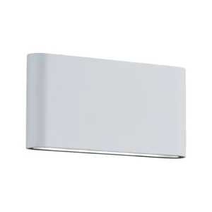 AKIRA II - APLIQUE BIDIRECCIONAL LED 10W BLANCO TEXTURADO LUZ CÁLIDA
