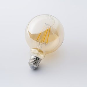Lampara Led Filam. Vintage 4w G95 Calida